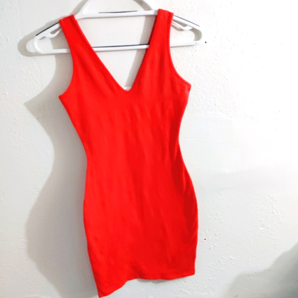Coral Summer Dress